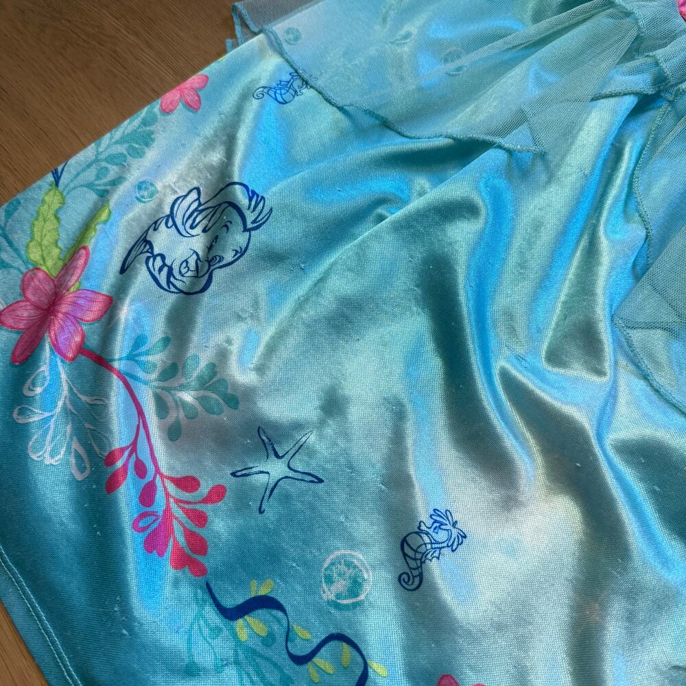 Lot of 4 Toddler Girl Disney Princess Frozen Moana Rapunzel Ariel Nightgowns 3T - Picture 7 of 12